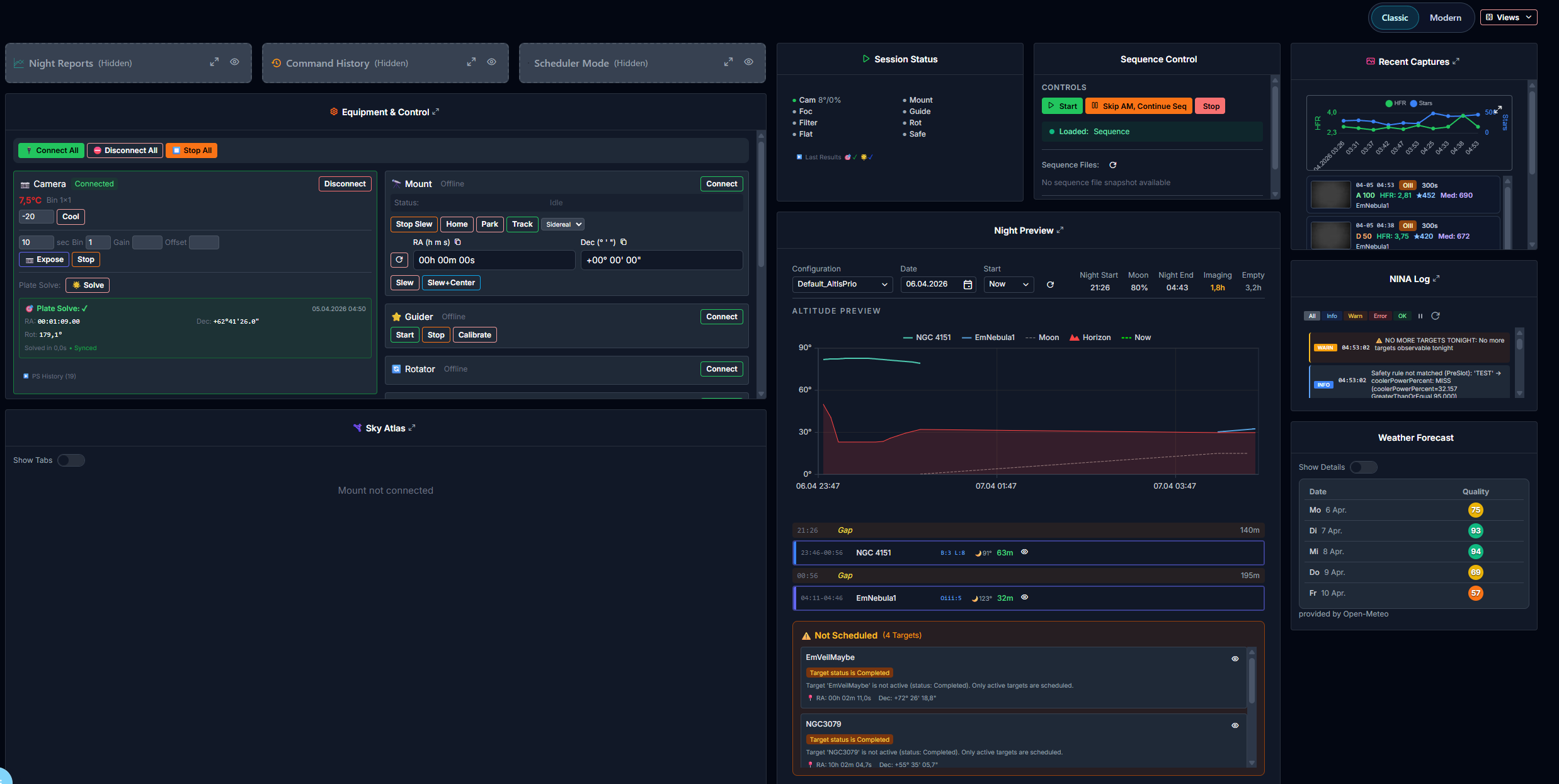 Remote Control classic view